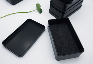 Boîte à Bijoux En Étain, boîtier métallique Noir, <span class=keywords><strong>USB</strong></span>, vente En Gros - Product Image 2