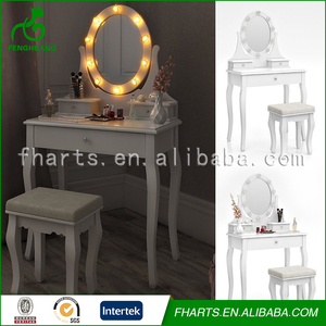 Blanco brillo 3 Cajón Led <span class=keywords><strong>Comprar</strong></span> Barato Tocador - Product Image 3
