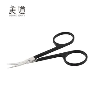 Yangjiang Acciaio Inox Popolare Make up Nero Del Chiodo Del Sopracciglio Forbici di Taglio