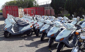 Taiwan SANYANG/SYM 150cc scooter d'occasion réaménagé réparé d'exportation d'usine - Product Image 2