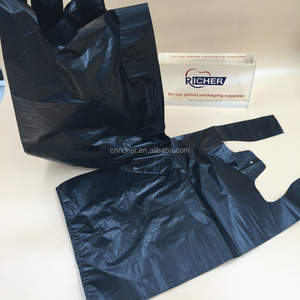 Shopping Plastic Bags With Logos Made In China Plastic Bag/singlet T Shirt Shopping Plastic Bags With Own Logo