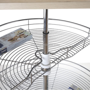 180 Degree Revolving <strong>Kitchen</strong> Basket <strong>Storage</strong> in Blind <strong>Corner</strong> - Product Image 2
