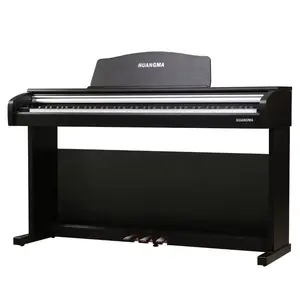 Spyker Zwarte Elektrische Piano 88 Toetsen HD-8817P