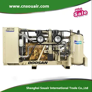 Doosan XXHP1270-XHP1500FCAT 1270-1500 cfm 400-525 psi tekanan ganda sekrup kompresor udara