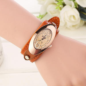 WJ-5282 สา<span class=keywords><strong>ย</strong></span>หนัง<span class=keywords><strong>แท้</strong></span> <span class=keywords><strong>นาฬิกา</strong></span>ข้อมือควอตซ์<span class=keywords><strong>ผู้หญิง</strong></span> ดีไซน์เรโทร เรียบง่า<span class=keywords><strong>ย</strong></span> สว<span class=keywords><strong>ย</strong></span>งาม มีเสน่ห์ - Product Image 6