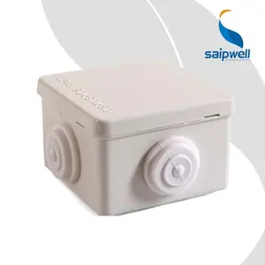 SAIP/SAIPWELL-caja de conexiones de adaptador ABS ip65, plástico eléctrico duradero, 190x240x90