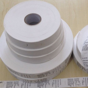 Bán buôn 25 mét * 200M rửa hướng dẫn Nylon taffeta vải, Nylon Ribbon chăm sóc nhãn CuộN - Product Image 2