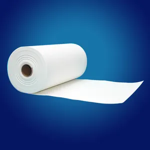 Papier en fibre céramique réfractaire non amiante bonne résistance aux chocs thermiques
