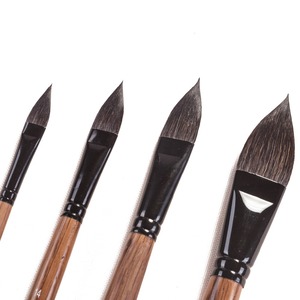 Pincel de Pelo de <span class=keywords><strong>Ardilla</strong></span> Fino <span class=keywords><strong>para</strong></span> Acuarela, Material de Arte, Punta Redonda, <span class=keywords><strong>para</strong></span> <span class=keywords><strong>Dibujo</strong></span> y Pintura Profesional con Acuarelas - Product Image 2