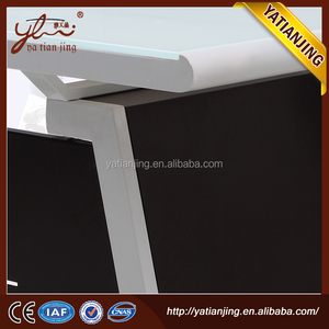 Compra directa de china grado superior de vidrio templado mesa de oficina de compra en alibaba - Product Image 3