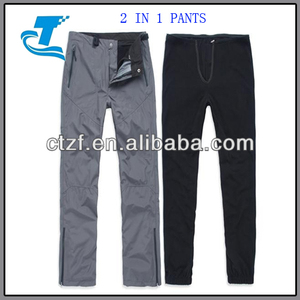 <span class=keywords><strong>Pantalon</strong></span> utilitaire double en coton blanc pour hommes, tenue de travail décontractée, uniformes de <span class=keywords><strong>peintre</strong></span> - Product Image 3