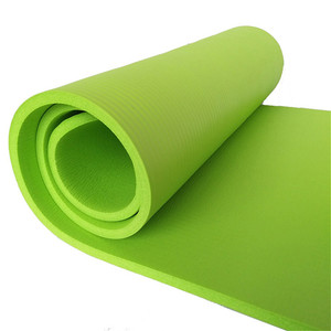 Perdre du poids gymnastique personnaliser impression vert 12mm nbr Pilates <span class=keywords><strong>tapis</strong></span> d'exercice - Product Image 1