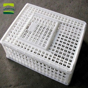 Widely used plastic removable Live Chicken Crate Poultry Transport Cage at Low price wholesale