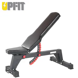 Vendita all'ingrosso fold esercizio bench-UPFIT vendita calda inclinazione regolabile sedersi panca pieghevole manubri multifunzione esercizio peso panca piatta