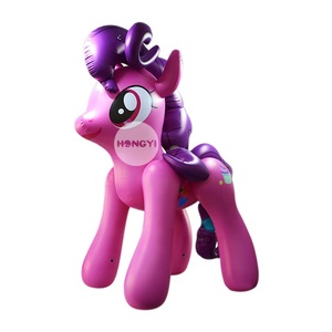 Poni de unicornio para fiesta de cumpleaños, juguete inflable de PVC, suministro directo de fábrica - Product Image 6