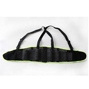 Korset pemangkas pinggang korset sakit punggung Breathable Logo kustom dengan sabuk pendukung angkat berat terbuat dari plastik - Product Image 2