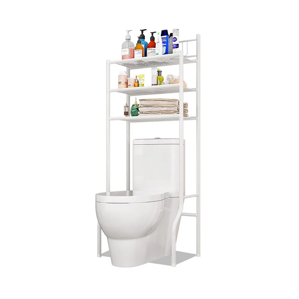 Hot Sale Portable Shelf Rack Stand 3-tier Bathroom Space Saver Over Metal Toilet Rack