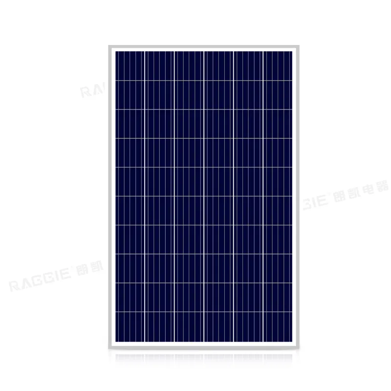 RAGGIE-Panel Solar de 270W A nivel, célula de polímero para sistema de energía doméstico, 60 uds.