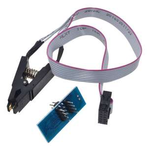 SOIC8 SOP8 klip uji SOP8 terlaris untuk 93CXX/25CXX/24CXX pemrograman di sirkuit Programmer USB - Product Image 2
