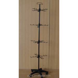 Sắt Rod Arm Móc Bốn Mặt Cửa Hàng Bán Lẻ Khuyến Mãi Tầng Spinning <span class=keywords><strong>Peg</strong></span> <span class=keywords><strong>Hooks</strong></span> Hiển Thị Đứng - Product Image 3