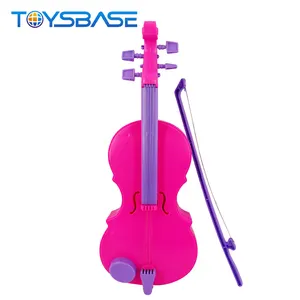 Дешевые детские музыкальные инструменты оптом, пластиковые игрушки для скрипки, цены из Китая