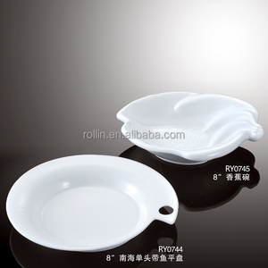Assiette en céramique/<span class=keywords><strong>Blanc</strong></span> Porcelaine Plaque/<span class=keywords><strong>Buffet</strong></span> Plats Plaque - Product Image 3