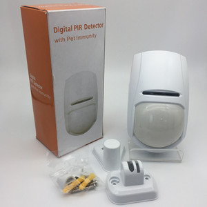 HX-109C Wall Mount PIR Indoor Small Motion <strong>Sensor</strong> Long Distance Human Detector <strong>Pet</strong> <strong>Immune</strong> 12 Volt