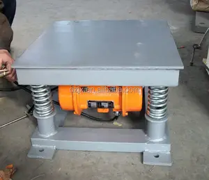 Electrical Equipment Concrete Vibrating Table Vibrator/ Concrete Mould Shaker Table China Engine Vibrator High Manganese Steel