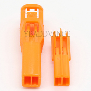 Conector de Señal de Giro HC 050 HC .050 de 2 Vías, Hembra y Macho, Color <span class=keywords><strong>Naranja</strong></span> - Product Image 5