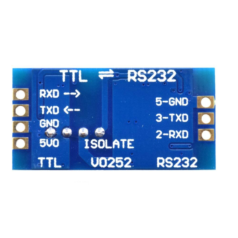 Taidacent RS232 UART Serial SPI 5V 3.3V Blue Yellow White Character LCD Display 256 * 64 25664 Dots Graphic 3.12 Inch OLED Screen (5V, RS232, 並行輸入 Taidacent SP3232 MAX3232 Isolation TTL to Uart RS232 Converter