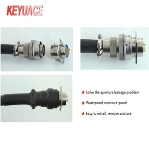 黑色EMU屏蔽热缩管ID 10.0毫米，用于电缆连接器保护定制切割和挤压加工服务 - Product Image 4