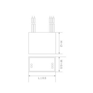 RUVA <span class=keywords><strong>cbb61</strong></span> 4.5UF Tụ quạt trần <span class=keywords><strong>cbb61</strong></span> Quạt Chạy tụ điện AC HVAC hệ thống 200-500V 1-30μf dây dẫn loại tụ điện - Product Image 3