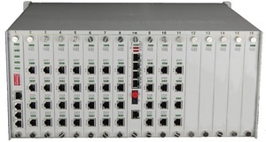 Convertisseur de ligne téléphonique numérique sur fibre optique vers ligne téléphonique analogique 150 <span class=keywords><strong>lignes</strong></span> - Product Image 2