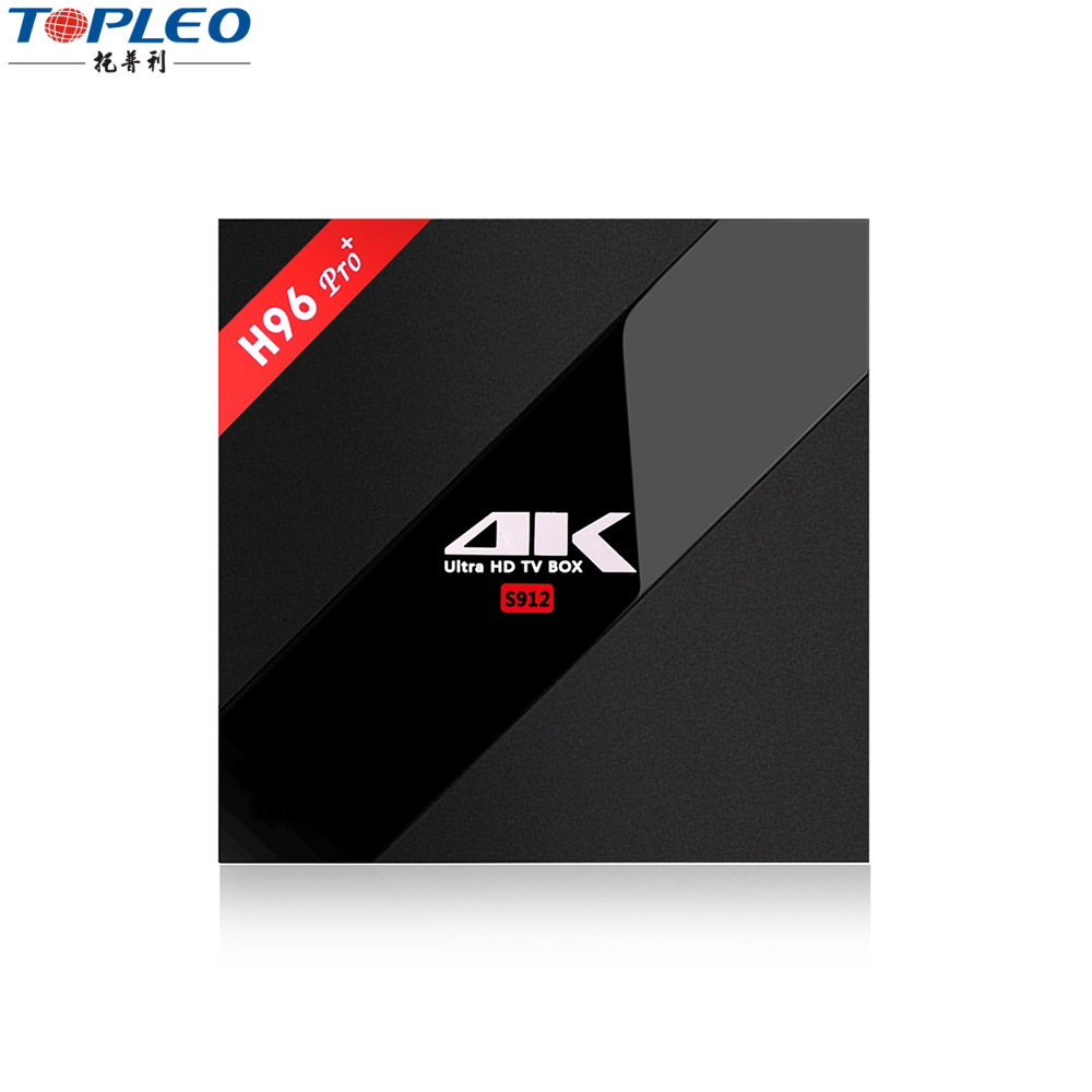 Mejor calidad desi H96 pro kodi Android 7.1.1 OS tv box de 3 gb de ram DDR3 ROM 16 GB EMMC Flash (8-32 GB opcional)