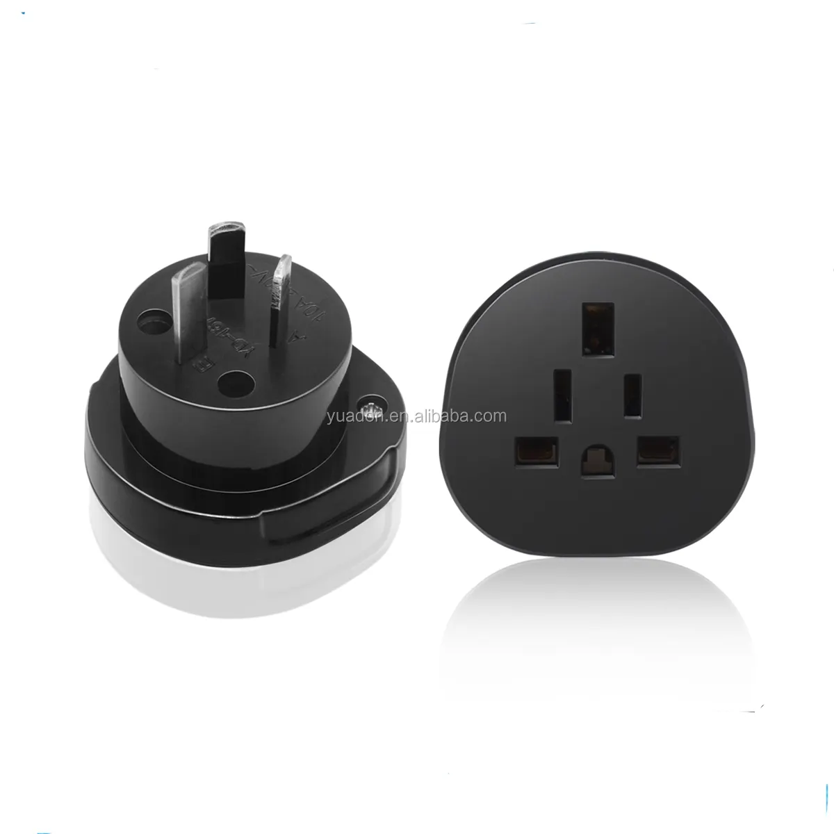 Yuadon SAA Adaptor Plug Perjalanan, Adaptor Daya Colok Australia UK Ke Au, Adaptor Perjalanan 10A 250V