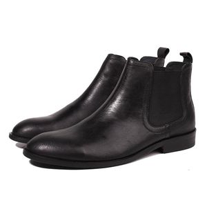 Botas antideslizantes personalizadas para hombres, Botines <span class=keywords><strong>Chelsea</strong></span>, venta al por mayor - Product Image 1