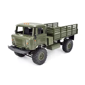 Оптовые продажи 1 24 пластиковая модель грузовика-WPL B-24 B24 2,4g 4wd радиоуправляемые игрушки rc военный грузовик
