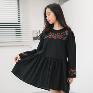 Robe de mariée en coton pour enfants, tissu à volants, haute qualité, tendance - Product Image 1