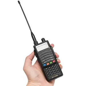 Elektronik Novelty Tangan Crank Walkie Talkie Cina untuk Kegiatan Luar Ruangan Genggam Ham Radio Dua Arah 120X58X34Mm 1500Mah SY-UV99