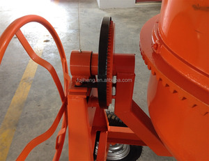 Mixeur de béton potable pour moteur Diesel, mélangeur de béton, petit appareil, 10hp, 400l - Product Image 2