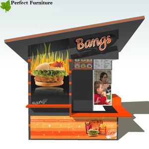 3*2 Fast-Food-Sandwich-Stand im Freien gebratenes Street Food-Schaufenster design - Product Image 2