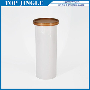 Boîte en céramique étanche à l'air lisse de qualité blanche - Product Image 3