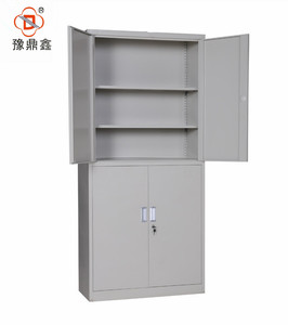 Factory Directly Office Filing <strong>Cupboard</strong> Design 4 Door <strong>Grey</strong> File Storage Cabinet - Product Image 4