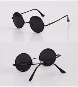 Gafas <span class=keywords><strong>de</strong></span> Sol Redondas con Marco Metálico <span class=keywords><strong>de</strong></span> Alta Calidad Estilo Película <span class=keywords><strong>Leon</strong></span> el Profesional - Product Image 1