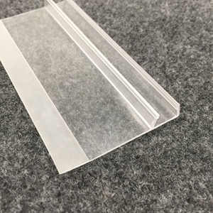 दरवाजा शॉवर रबर स्पष्ट पीवीसी सील पट्टी कांच दरवाजा सील पट्टी - Product Image 5