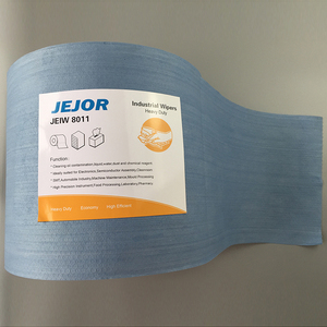 25X30cm Cellulose Industrial Enchanced Wiper <strong>Blue</strong> Cleaning Paper <strong>Roll</strong> - Product Image 5