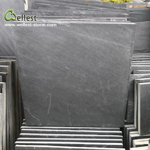 <span class=keywords><strong>Prix</strong></span> par mètre carré d'ardoise noire de finition rugueuse pour le carrelage extérieur de plancher - Product Image 4