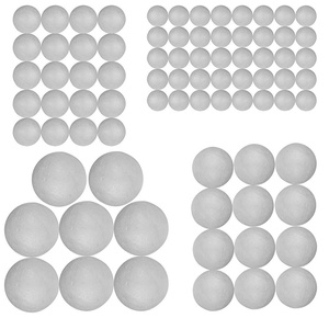 <span class=keywords><strong>Bola</strong></span> de espuma de poliestireno para niños, 1cm, 2cm, 3cm, 4cm, 5cm, tamaño personalizado, bricolaje, <span class=keywords><strong>navidad</strong></span> - Product Image 1