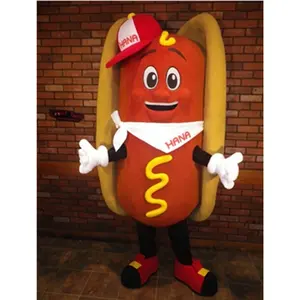 Funtoys Hot Dog Fast Food thème Mascotte Costume de Mascotte