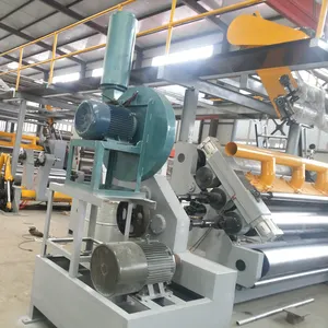 Zuverlässige qualität 220 m/min 3 ply corrugated roller wellmaschine